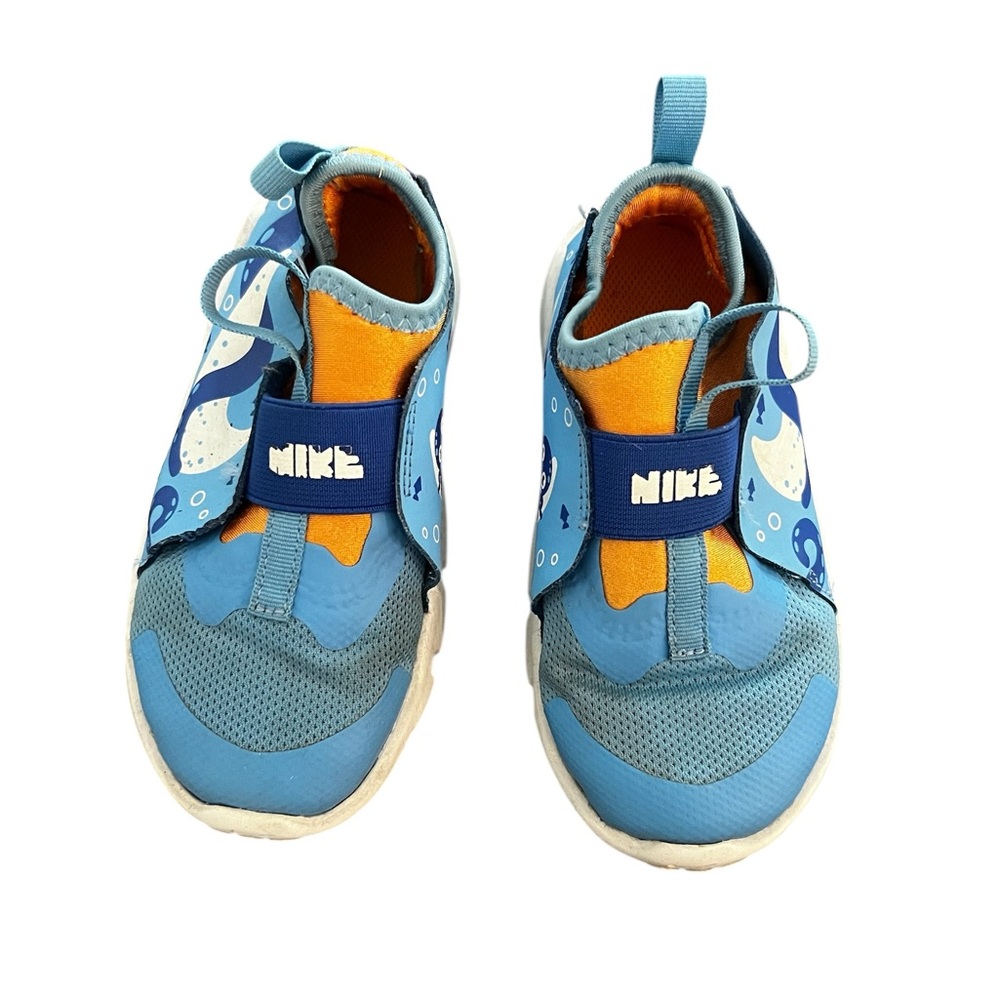Nike Ocean slip on sneakers - blue and orange size 10